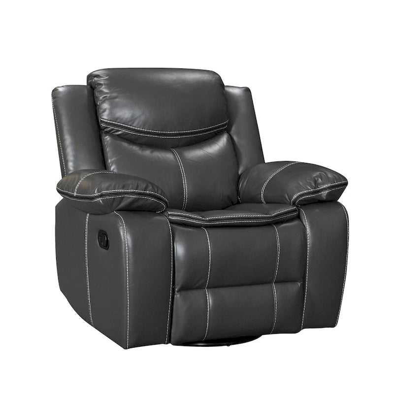 Fauteuil inclinable à bascule multifonction | Pivotant à 360° | Inclinaison réglable | Mousse haute densité