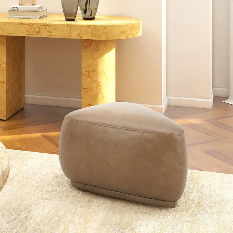 Pebble 26 Rounded Triangle Cocktail Ottoman